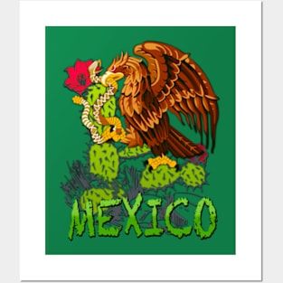 Mexico Eagle Posters and Art